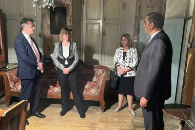 Almaniya səfiri Şəmkirə gedib