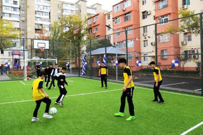 Bakıda daha bir həyət yenilənib