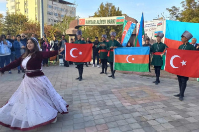 İğdırda Zəfər Günü qeyd edilib