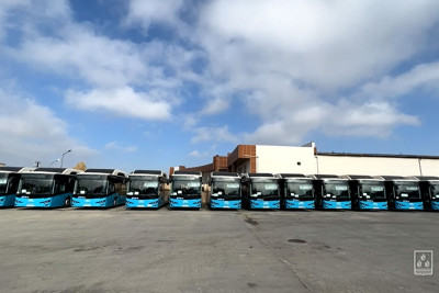 Bakıda daha 25 ədəd 12 metrlik avtobus xəttə buraxılacaq