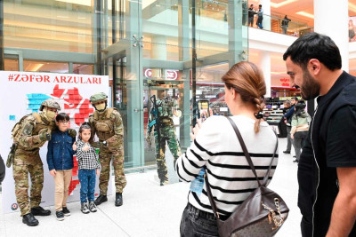 Bakıda “Zəfər arzuları” adlı sosial aksiya təşkil edilib
