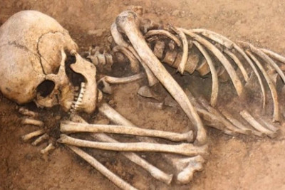 Şəkidə tarixi abidənin ərazisində körpə skeletləri aşkar edilib