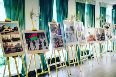 Bişkəkdə Qarabağın işğaldan azad edilməsnə həsr olunmuş fotosərgi təşkil olunub