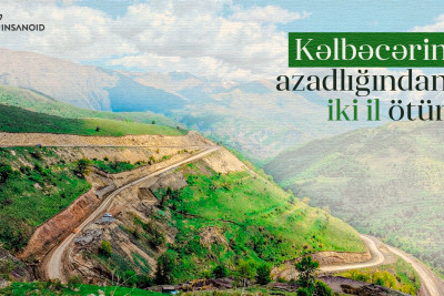 Bu gün Kəlbəcər rayonunun azad edilməsindən iki il ötür