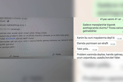 Sosial şəbəkələrdə ana olmaq istəyənlərə əxlaqsız təkliflər edilir