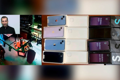 Bakıda mağazadan 24 min manatlıq mobil telefon oğurlanıb