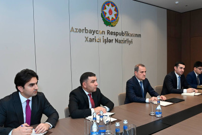 Ceyhun Bayramov Avropa İttifaqının Şərq Tərəfdaşlığı üzrə xüsusi elçisini qəbul edib