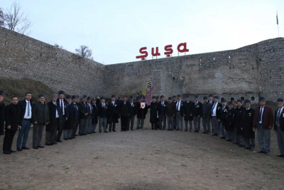 Türk qazilər Şuşaya səfər ediblər