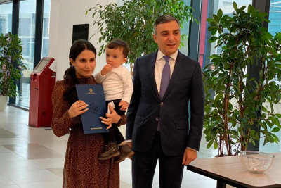 Şəhid ailələri və müharibə əlillərinə daha 50 mənzil təqdim edilib