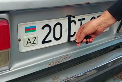 Gəncədə yol hərəkəti qaydalarını pozan sürücülər saxlanılıb