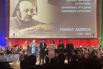 Parisdə Fikrət Əmirovun 100 illiyi qeyd edilib