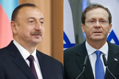 İsrail Prezidenti İlham Əliyevə zəng edib
