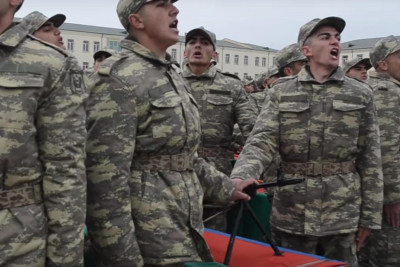Azərbaycan Ordusunda andiçmə mərasimləri keçirilib