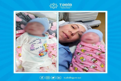 Bərdə terroru nəticəsində həyatını itirən Aysunun adı yeni doğulmuş bacısına verildi