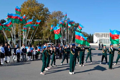 Mingəçevirdə Bayraq Günü ilə bağlı tədbir keçirilib