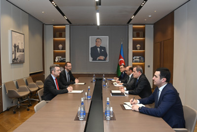 Ceyhun Bayramov Almaniya səfiri ilə energetika əməkdaşlığını müzakirə edib