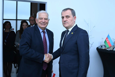 Ceyhun Bayramov Avropa İttifaqının ali nümayəndəsi ilə görüşüb