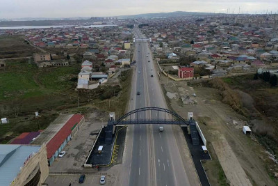 Bakı-Şamaxı-Yevlax avtomobil yolunda daha bir piyada keçidi istifadəyə verilib