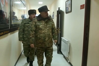 Kəlbəcərdə yeni hərbi obyektlər istifadəyə verilib