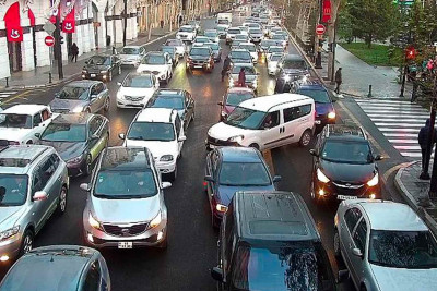 Bakıda bəzi küçələrdə tıxac var - SİYAHI