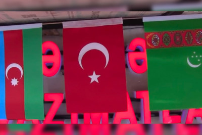 Azərbaycan-Türkiyə-Türkmənistan arasında sənədlər imzalanıb