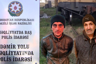 Bakıda 320 kiloqram metal parçalar oğurlamaq istəyən şəxslər yaxalanıblar