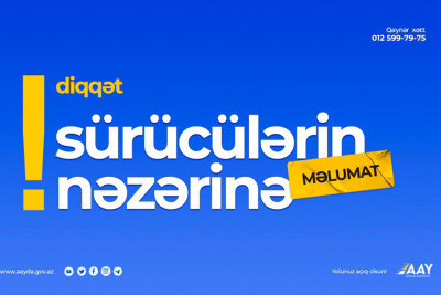 “Baksol” yolunda nəqliyyatın hərəkəti məhdudlaşdırılacaq