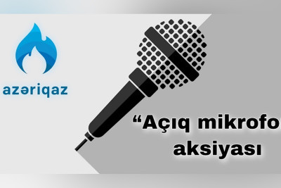 “Azəriqaz” İB 4 rayonda “Açıq mikrofon” aksiyası keçirəcək