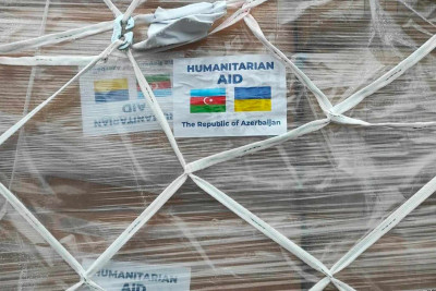 Azərbaycan Ukraynaya növbəti humanitar yardım göndərib
