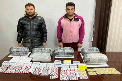 Narkotik dövriyyəsində şübhəli bilinən İran vətəndaşları saxlanılıblar