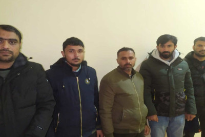 Xudatda dövlət sərhədini pozan 5 Pakistan vətəndaşı saxlanılıb