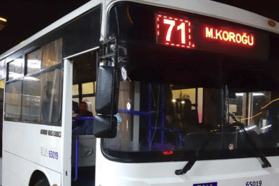 Bakıda 71 nömrəli avtobusun hərəkət sxemi müvəqqəti dəyişdiriləcək