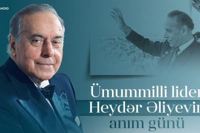 Bu gün ümummilli Lider Heydər Əliyevin anım günüdür