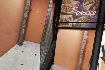 Bakıda qeyri-adi kafe: obyektin içində ağac bitir
