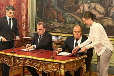Moskvada Azərbaycan və Rusiya arasında sənədlər imzalanıb
