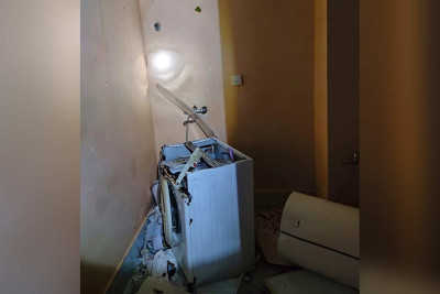Xırdalanda 17 mərtəbəli binada partlayış olub