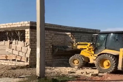Abşeronda qanunsuz tikintinin qarşısı alınıb