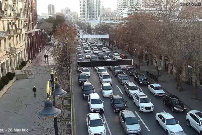 Bakının tıxac olan yollarının SİYAHISI