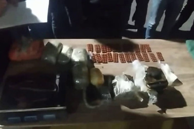 Biləsuvarda bir nəfərdən 13 kiloqrama yaxın narkotik maddə götürülüb