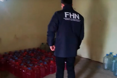Bakıda həyətyanı sahədə neft məhsulları satan şəxslə bağlı tədbir görülüb