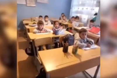 İmişlidə video paylaşan müəllimə töhmət verilib