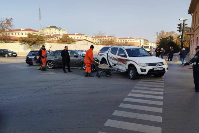 Naxçıvan: iki maşın toqquşub, xəsarət alan var