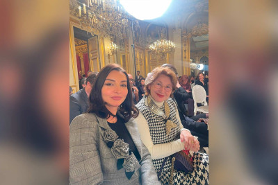 Leyla Abdullayeva İsrailin Fransadakı səfiri ilə görüşüb