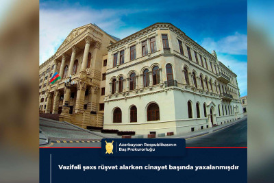Ağdam Musiqi Kollecinin direktoru rüşvət alarkən cinayət başında yaxalanıb