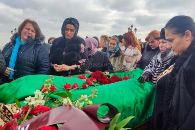 Tünzalə Əliyeva ilə vida mərasimi keçirilib -FOTO