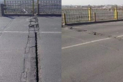 Zaqatalada yararsız körpü qəzalara səbəb olur
