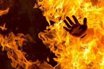 Lənkəranda kişinin üstünə spirallı qızdırıcı aşıb