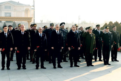 Naxçıvanda 20 Yanvar şəhidləri yad edilib