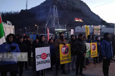 Xankəndi-Laçın yolunda etiraz aksiyası iyirmi altı gündür davam edir
