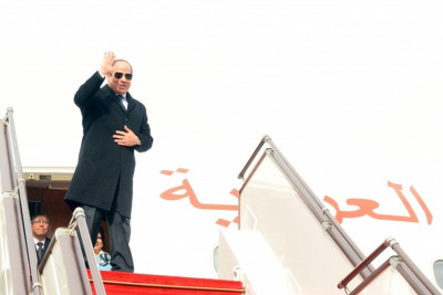 Misir Prezidentinin Azərbaycana səfəri başa çatıb